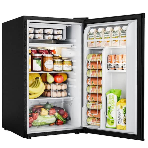 SIMZLIFE 17.5 in 3.2 cu. ft. Compact Mini Refrigerator with