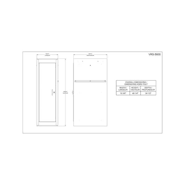 2 Sided Utility Trunk w/Adjust Shelves - ID 18x18x30 Ea Side - Road Cases