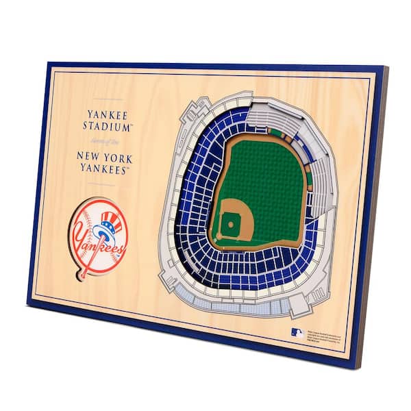 YouTheFan MLB New York Yankees 3D StadiumViews Desktop Display - Yankee Stadium