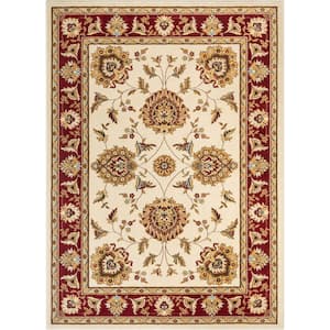 Timeless Abbasi Ivory 11 ft. x 15 ft. Traditional Area Rug