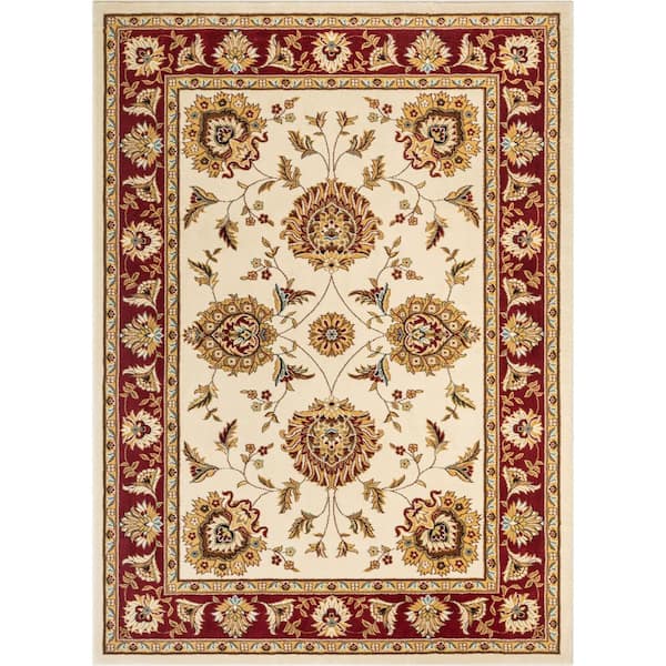 Well Woven Timeless Abbasi Ivory 11 ft. x 15 ft. Traditional Area Rug