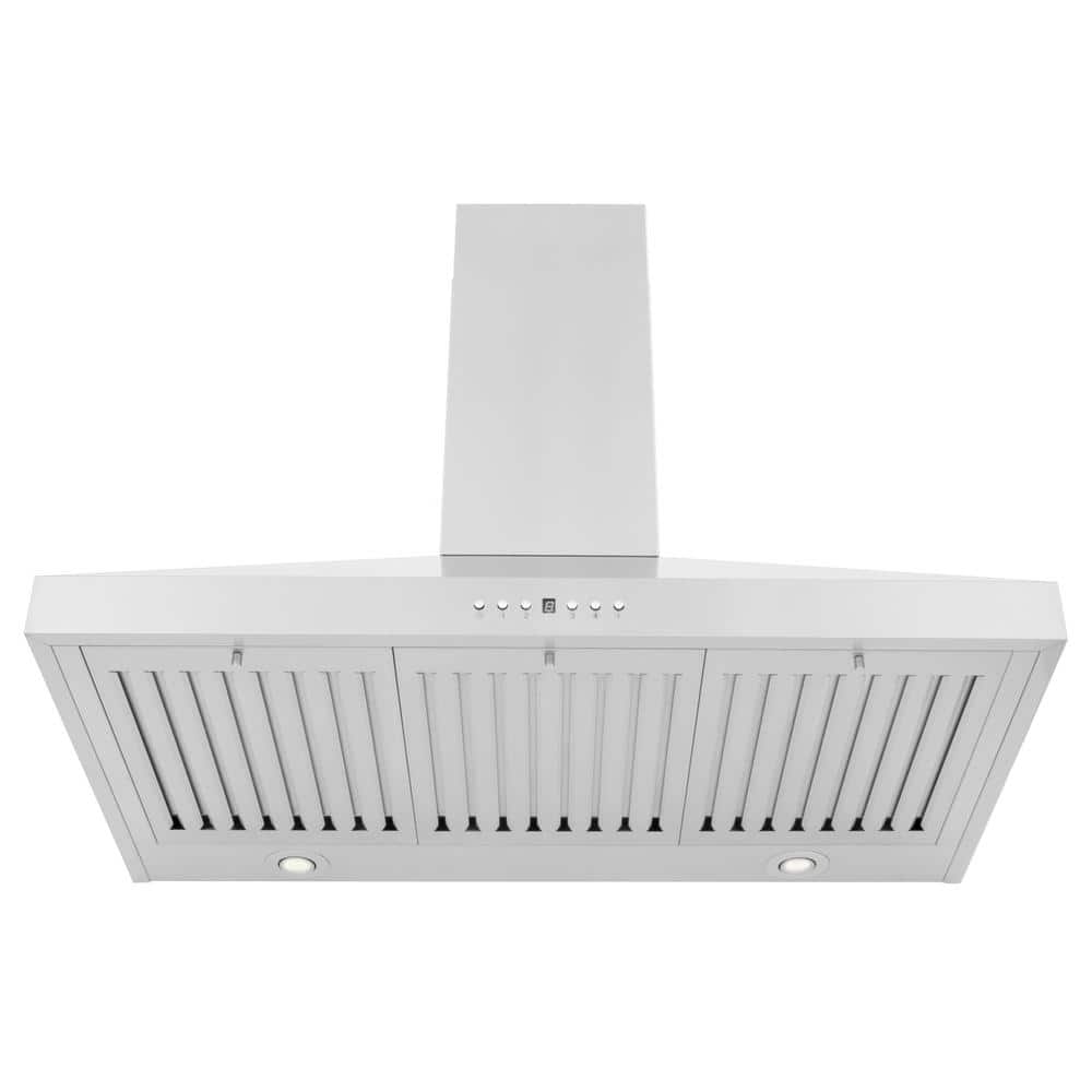 30" Stainless Steel Convertible Wall Mount Range Hood with Charcoal Filter