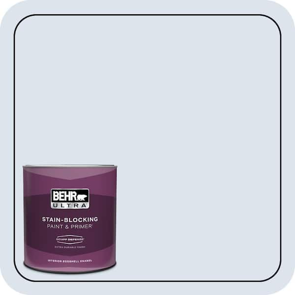 BEHR ULTRA 1 qt. #600C-1 Mystic Light Extra Durable Eggshell Enamel Interior Paint & Primer
