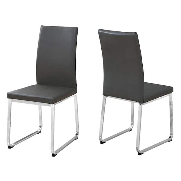 Unbranded Grey Dining Chair (2-Piece)