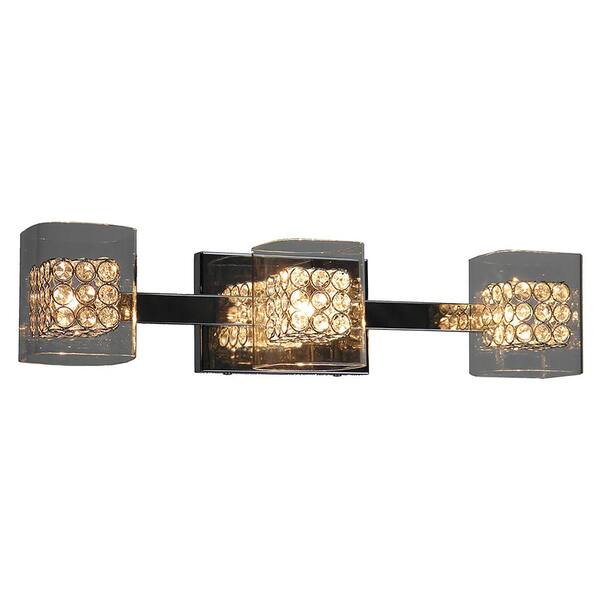 Filament Design 3-Light Chrome Bath Light