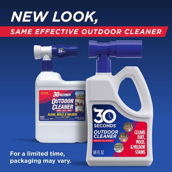30 Seconds - 64 oz. Outdoor Ready-To-Spray Cleaner