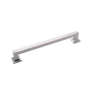 Studio 8-13/16 in. (224 mm) Center-to-Center Polished Nickel Cabinet Pull (5-Pack)