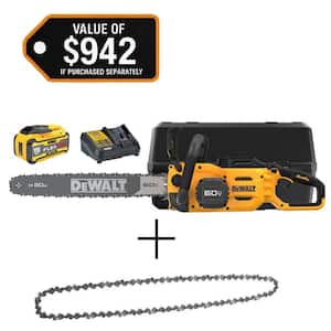 Dewalt Flexvolt 60V MAX 20'' Brushless Cordless Chainsaw and Case Kit