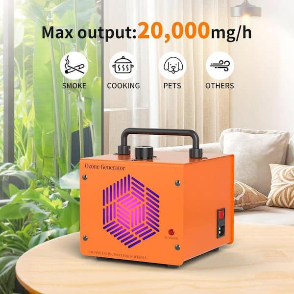 WOCK 2600 sq. ft. 20,000 mg Ion Generator Ozone Generator in