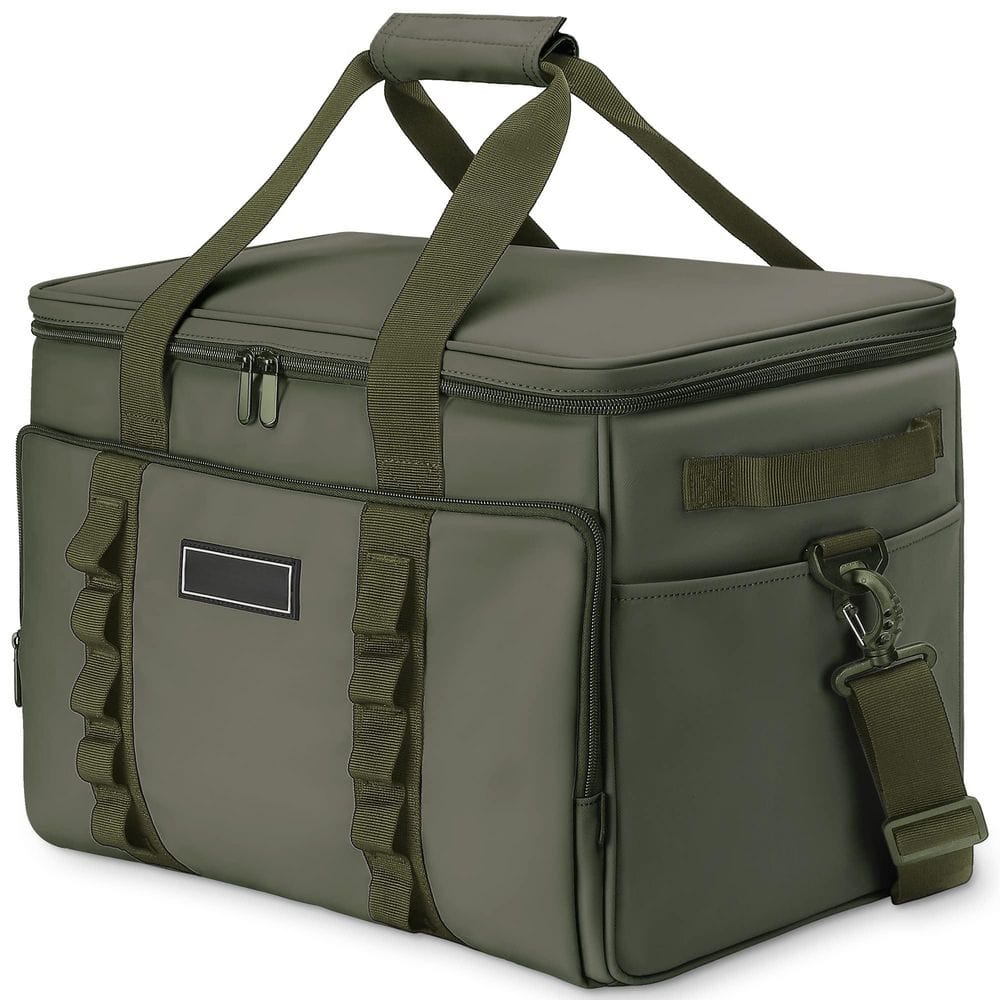 33.81 qt. Waterproof Soft Insulated Cooler Bag, Leakproof Large Collapsible Soft-Side Cooler for Travel Camping, Green price history on PriceWatchPro