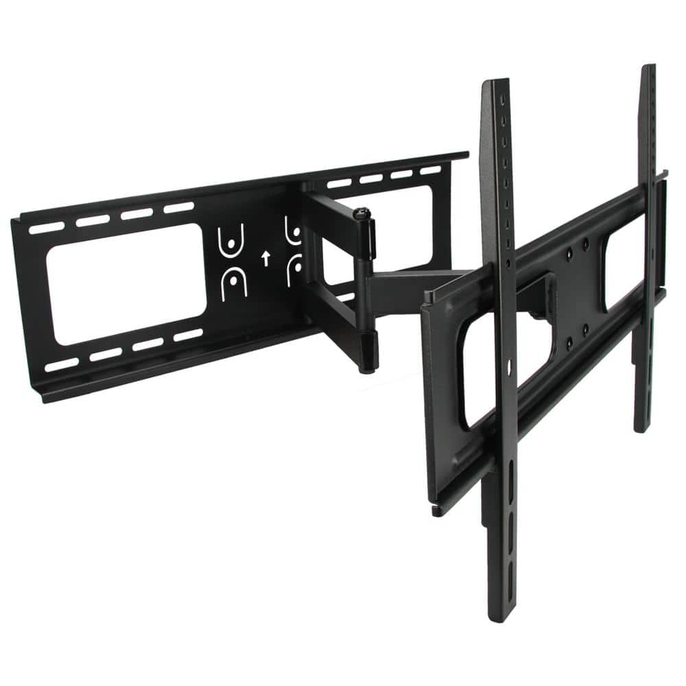 32 in. to 70 in. Full Motion Wall Mount in Black