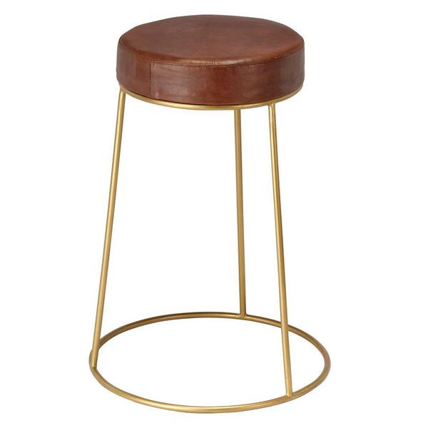 Brass backless 2024 counter stools