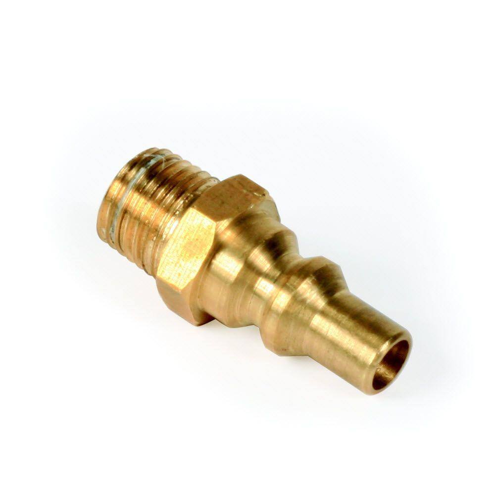 1/4’’ NPT Propane Quick Connect Fitting Brass Male Plug Adapter for RV Oven Home 