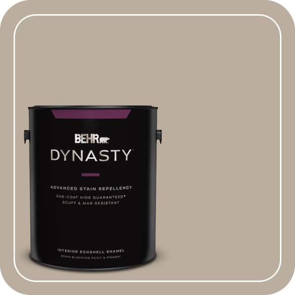 1 gal. #HDC-NT-20G Montauk Sands Eggshell Enamel Interior Stain-Blocking Paint and Primer