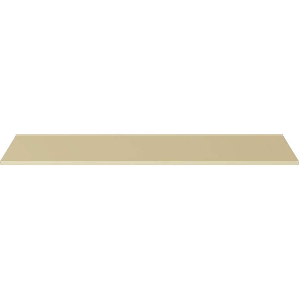 Primed White Polyurethane Geometric Crown Moulding Sample