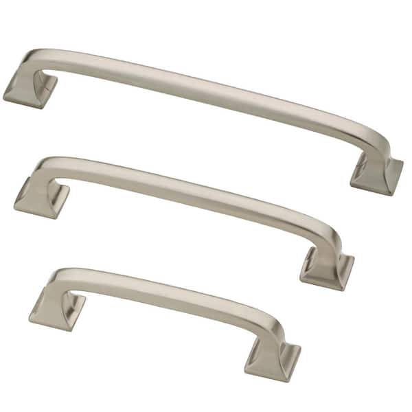 Liberty Modern Twist 5-1/16 in. (128 mm) Satin Nickel Cabinet Drawer Pull  P40021C-SN-CP - The Home Depot
