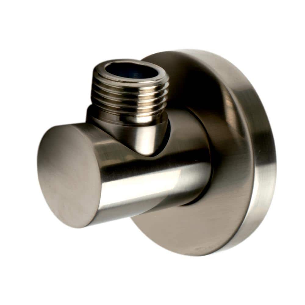 Brushed Nickel Adjustable Height Rain Shower System with Handheld
