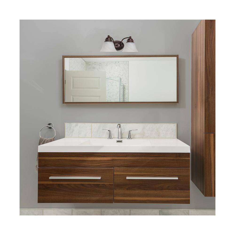Empire Old Bronze 14.88" Transitional Bell Vanity Light