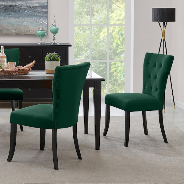 Emerald Green Dining Room Set Hot, Beautiful Upholstered Dining Room Chairs