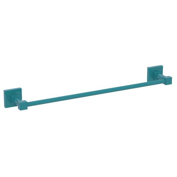 Allied Brass Argo 24 in. Towel Bar in Glokzin Teal