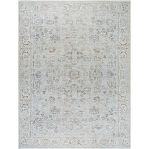 Our PNW Home Olympic Light Blue Traditional 9 ft. x 12 ft. Indoor Area Rug
