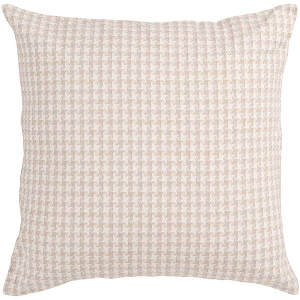 Artistic Weavers Houndstooth 18 in. x 18 in. Decorative Down Pillow