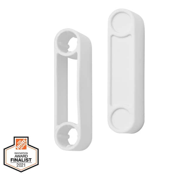 Everbilt Fixed Rod Shelf End Caps (2-Pack)
