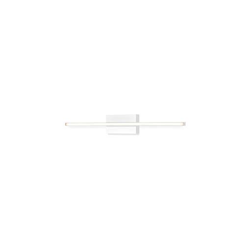 White Aluminum 24'' Dimmable LED Wall Sconce