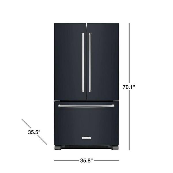 KitchenAid 25 cu. ft. French Door Refrigerator in PrintShield