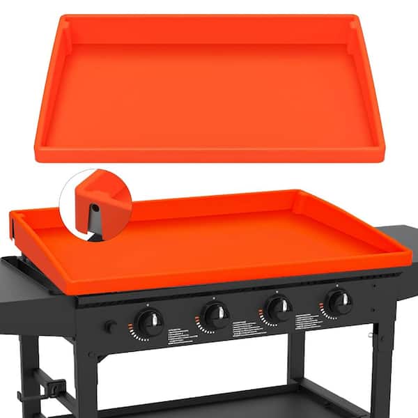 Griddle Cover Mat for Blackstone 36 in. Griddle Accessories : Full 36 in. Full-Wrap Edge Silicone Griddle Cover