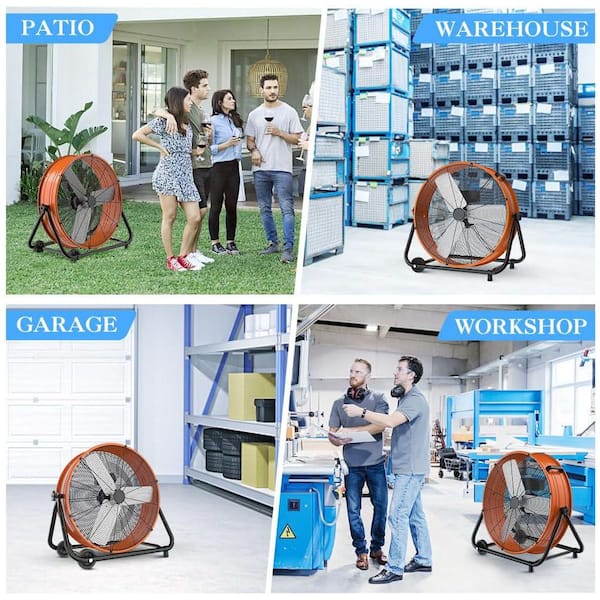 24 in - Industrial Fans - The Home Depot
