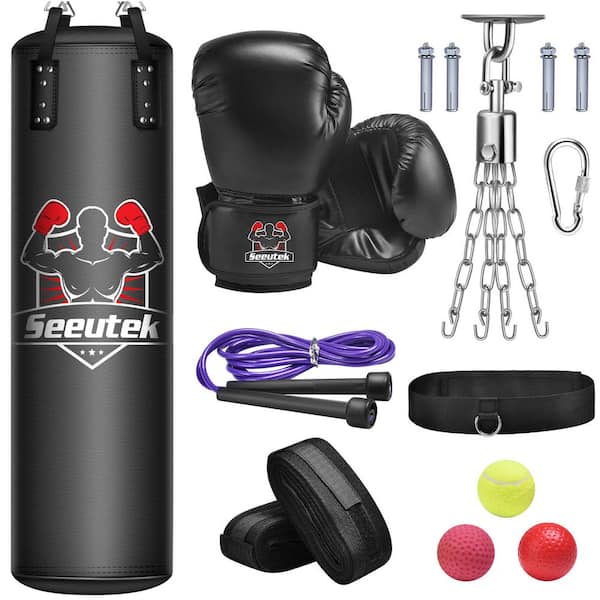  Boxing Heavy Bag, Empty Boxing Bag Adult with Metal Chain Hook  Carabiner Punching Bag with Zipper Boxing Punching Bag Durable Punching Bags  for Adults(60CM-Green) : Sports & Outdoors