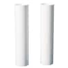 4 in. White Socket Covers (2-Pack)