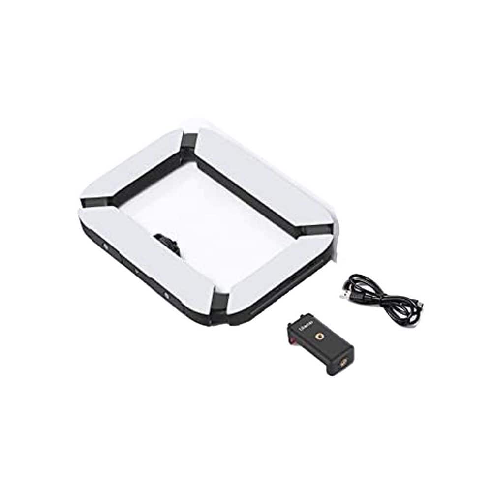 12.71 in. Black Ring Light with Adjustable Color Temperature Stepless Brightness Filmmaking Vlogging Stabilizer price history on PriceWatchPro