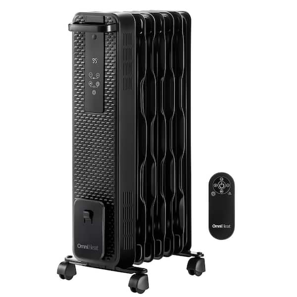 1500-Watt Digital Oil Filled Radiator Heater with Remote control