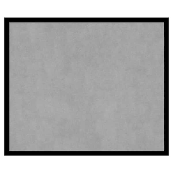 Amanti Art Black Gallery Deep 25 in. x 21 in. Framed Magnetic Board