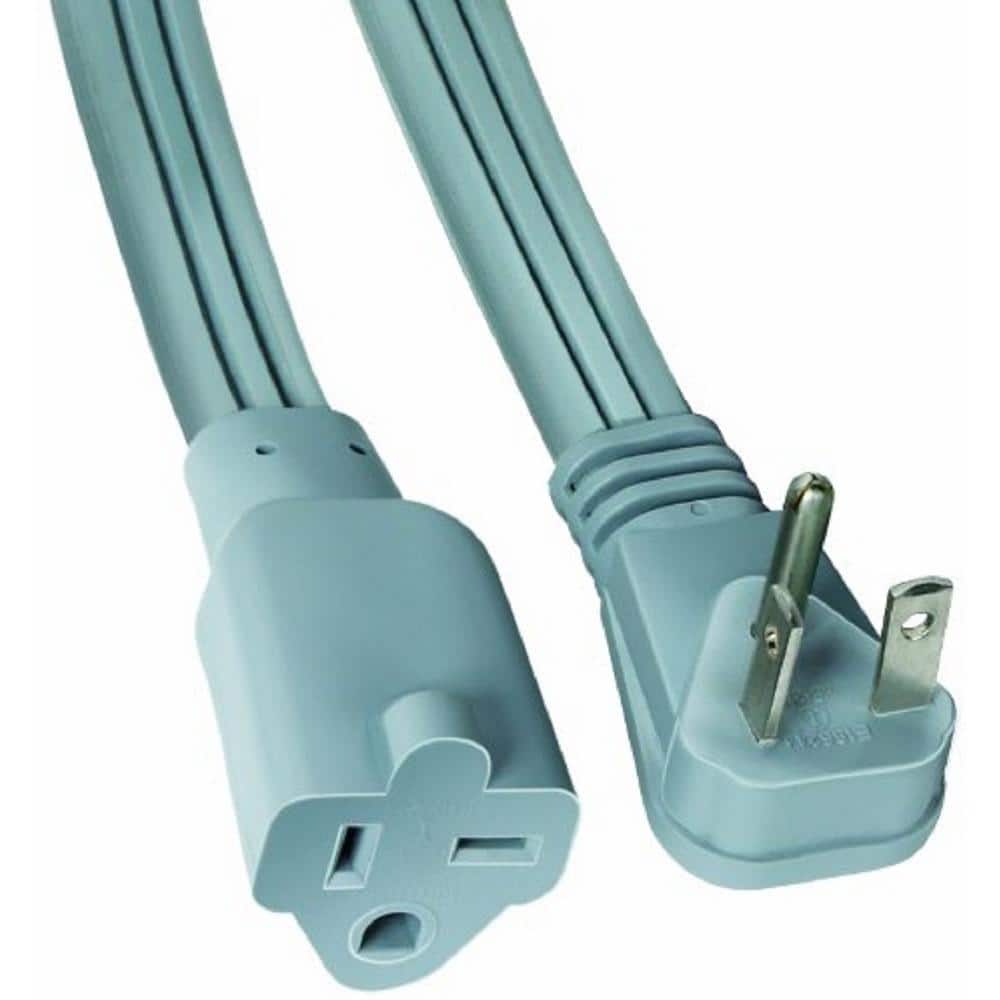 Gray 9-Foot Heavy Duty Appliance Extension Cord