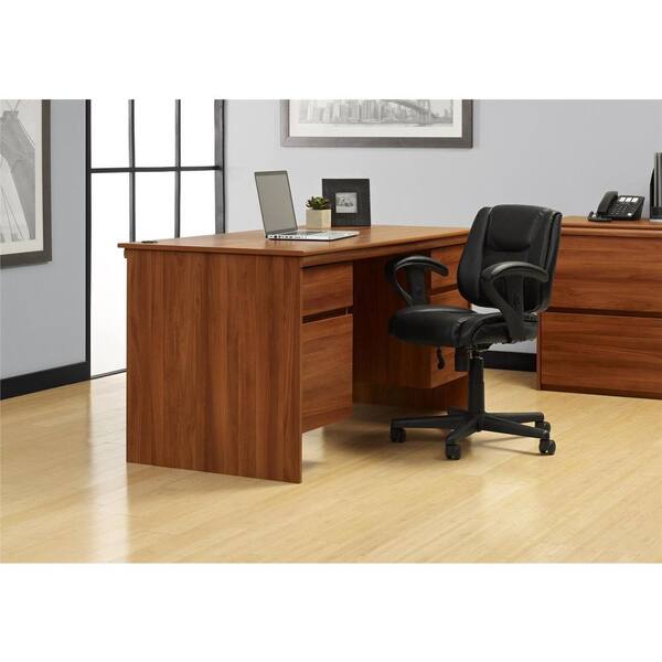 Ameriwood Altra Presley Expert Plum Desk with Storage