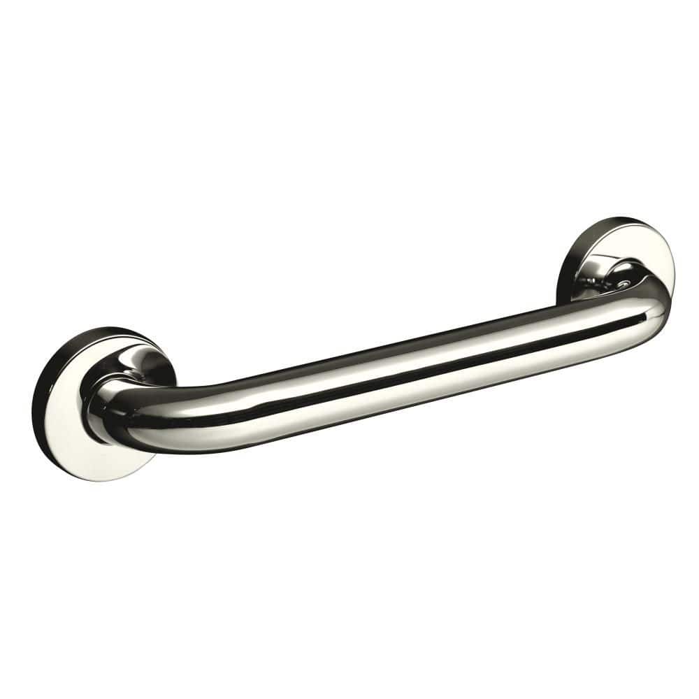 Contemporary 12 In. Shower Grab Bar In Vibrant Polished Nickel price history on PriceWatchPro