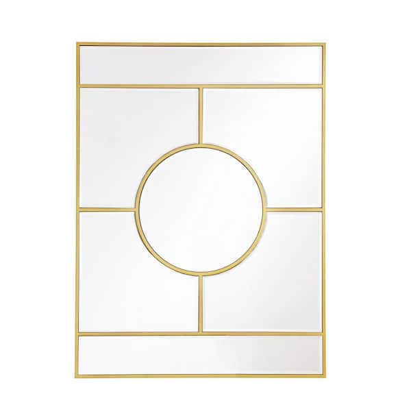 Inspired Home Jayde Mirror Accent 31.5 L x 23.6 W x 0.7 H