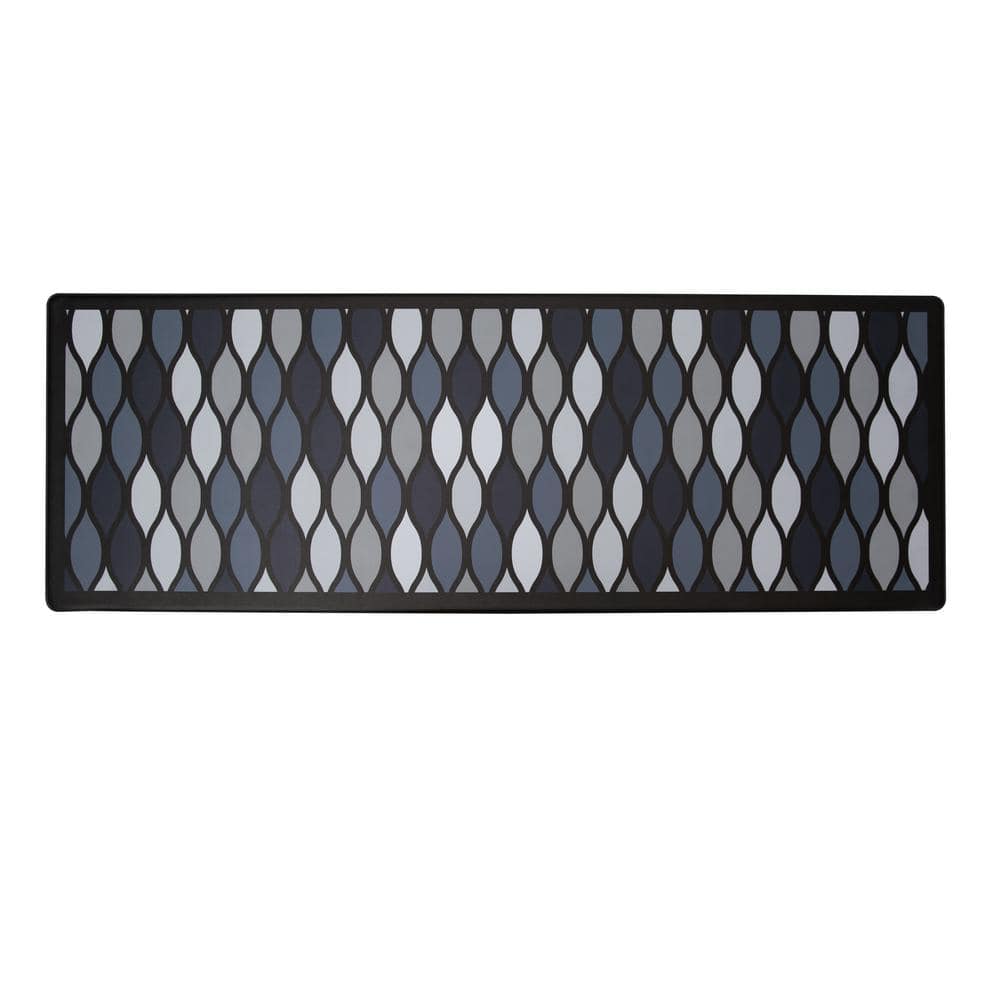 J&V TEXTILES 19.6 in. x 55 in. AntiFatigue Kitchen Runner Mat DBC64 The Home Depot