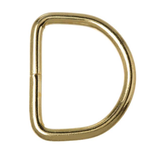 Everbilt 3/4 in. Brass D-Ring