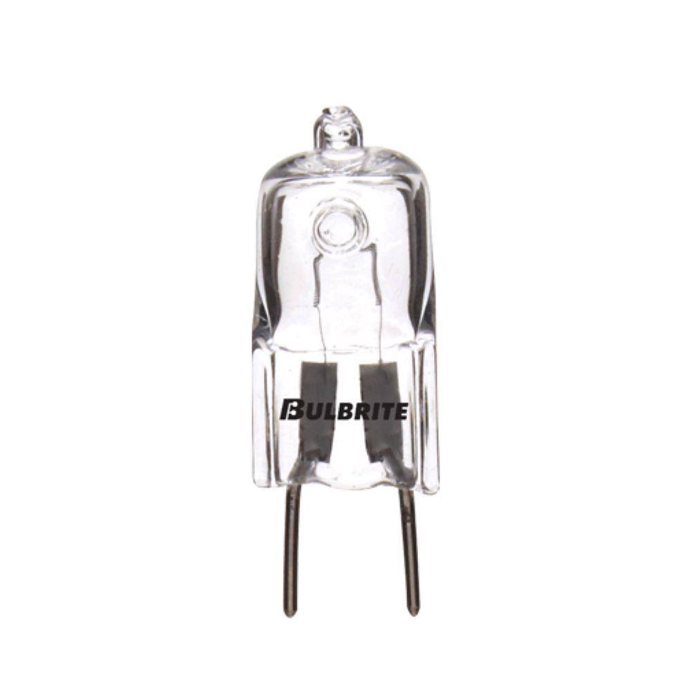 20-Watt Soft White Light T4 (GY8) Bi-Pin Screw Base Dimmable Clear Mini Hal