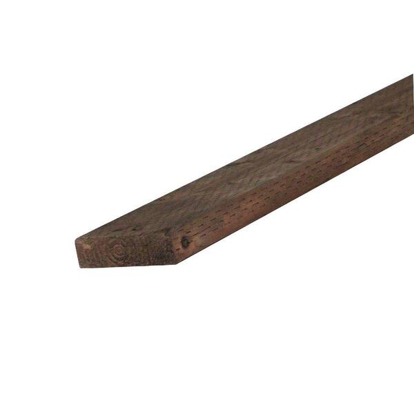Unbranded Pressure-Treated Lumber HF Brown Stain (Common: 2 in. x 6 in. x 8 ft.; Actual: 1.5 in. x 5.5 in. x 96 in.)