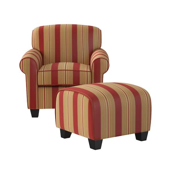 handy living winnetka chair and ottoman