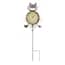 Poolmaster Dragonfly Outdoor Thermometer Garden Stake and Backyard ...