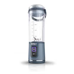 NINJA Blast 18 Oz. Single Speed Denim Blue Portable Blender