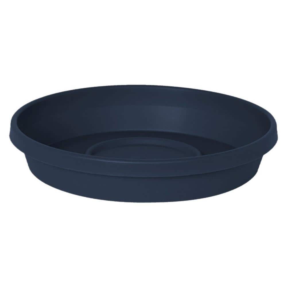 Terra 17 in. Navy Plastic Plant Saucer Tray price history on PriceWatchPro