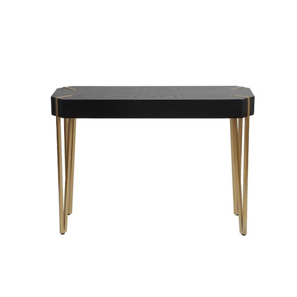 LuxenHome 30.25 in. Wood Console Table
