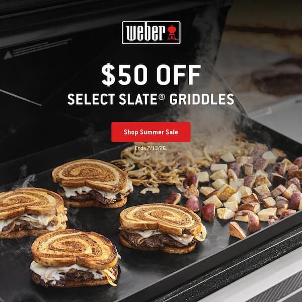 Slate Tabletop Griddle 1-Burner Liquid Propane Gas Portable 17 in. Flat Top Grill in Black